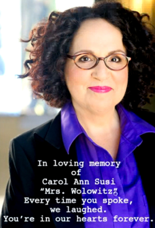 Carol Ann Susi Life, Career, And Impact Of A Beloved Actress Carol Ann Susi Life, Career, And Impact Of A Beloved Actress
